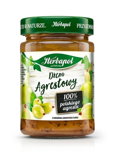 Herbapol egrešový džem 280g