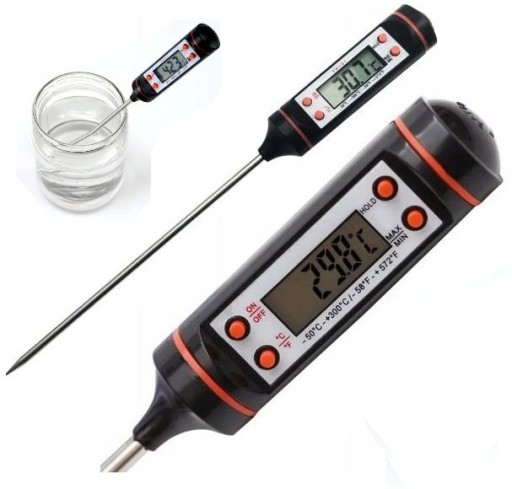 LCD PIN TEPLOMER KUCHYŇSKÁ SONDA MÄSO VÍNO