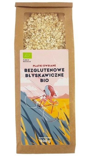 Instantné ovsené vločky, bezlepkové, organické, organické, 500 g Päť premien