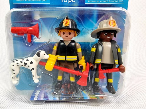 Playmobil 5942 Hasiči so psom Hasiči Limitovaná sada hasičov