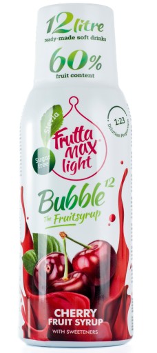 Koncentrát na sirup Soda stream FruttaMax Wiśnia light 500 ml na 12 litrov