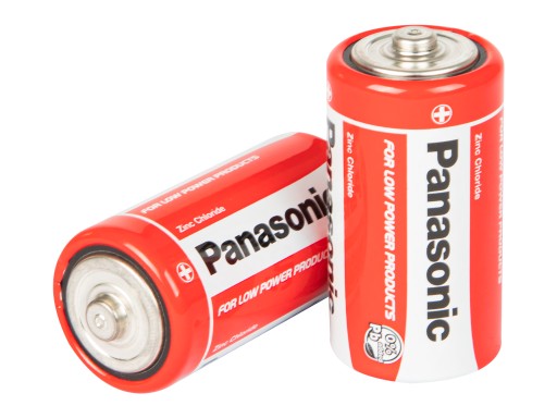 ZINOK UHLÍKOVÁ BATÉRIA PANASONIC SPECIAL C R14 2 ks 1,5V VÝKON.