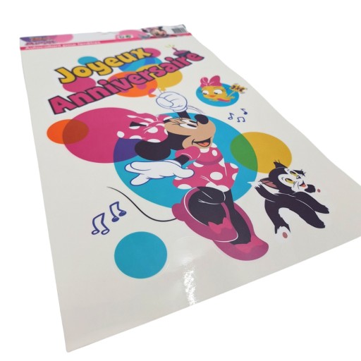 MINNIE MOUSE DEKORATÍVNA FÓLIA NA OKNO