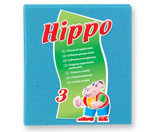 XS020 - Hippo hubové utierky A' 3 ks.