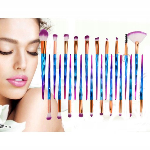 20x SADA PROFESIONÁLNYCH ŠTETEC NA MAKEUP 143