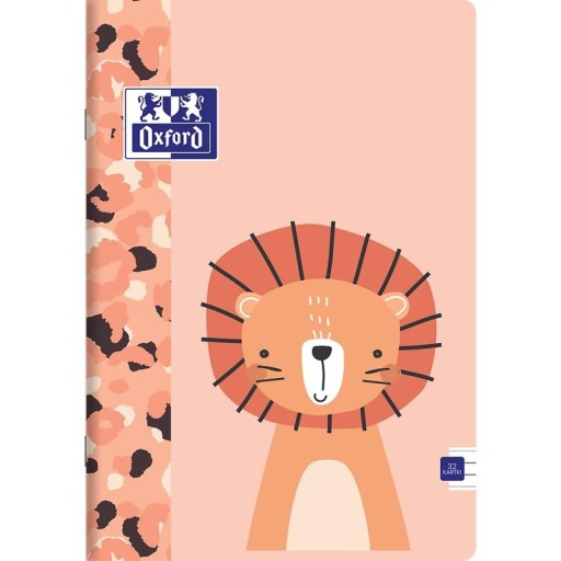 Oxford Kids Mix Notebook A4 32 strán s 3 riadkami
