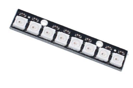 284 prúžok 8 LED WS2812B 5050 RGB Arduino
