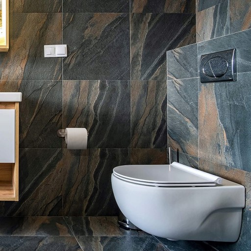 SAMOLEPIACI DRŽIAK NA TOALETNÝ PAPIER STRIEBORNÝ LOFT NEINVAZÍVNY