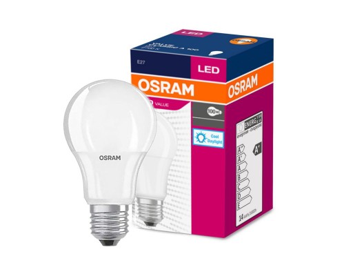 E27 LED žiarovka 13W=100W 6500K Studená 1521lm OSRAM