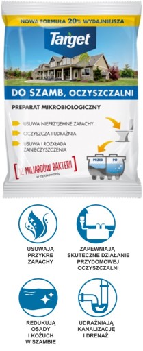 Baktérie pre septiky a čističky odpadových vôd - 120 g Target