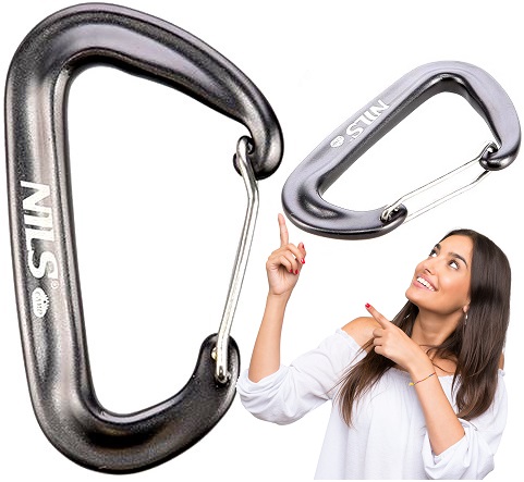 Karabína Carabiner Shackle Large Lock Survival