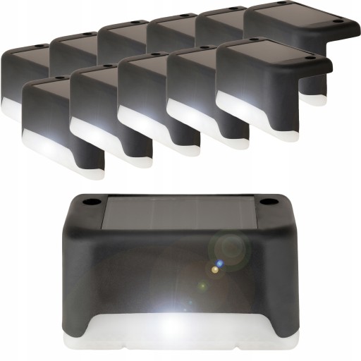 SOLÁRNE ZÁHRADNÉ SCHODISKO LED PRE TERASU VODOTĚSNÉ 4KS