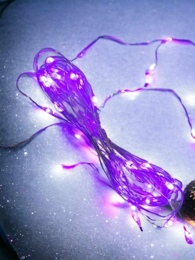 LED drôtené svietidlá 20 PURPLE