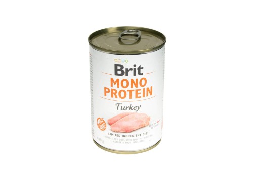 Brit Mono Protein morčacie mokré krmivo 400 g