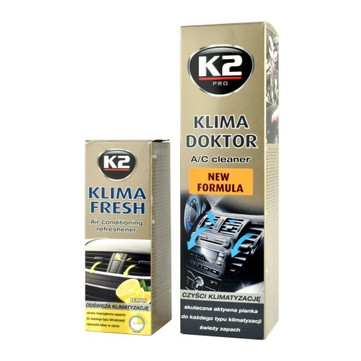 K2 KLIMA DOKTOR 500ML NA DEMONTÁŽ KLIMATIZÁCIE