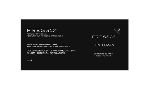 FRESSO TESTER SADA 8 KARIET VÔŇ parfémy vône do auta