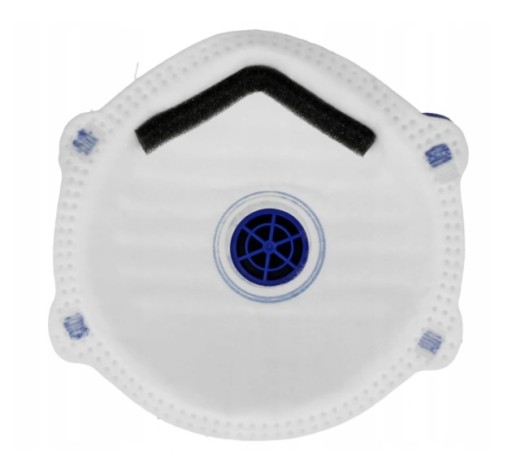 PRACHOVÁ MASKA POLMASKA S VENTILOM FFP2