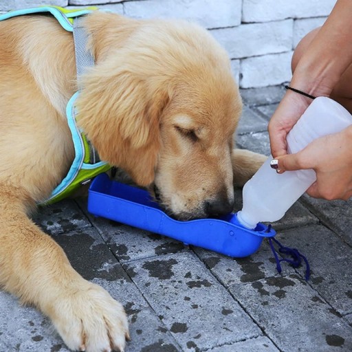 Turistická fľaša Miska na fľašu 500ml PRE PSA MAČKU