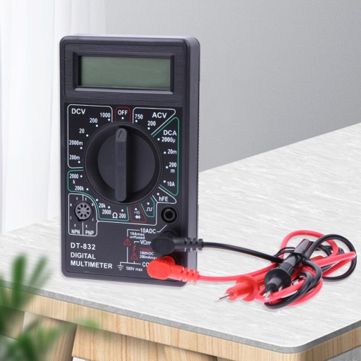 DIGITÁLNY MERAČ PRÚDU, IHLOVÝ MULTIMETER, LCD TESTER