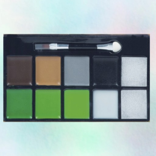 FARBY MINECRAFT FACE PAINT SVIETI V TEMNOM MAĽOVANÍ