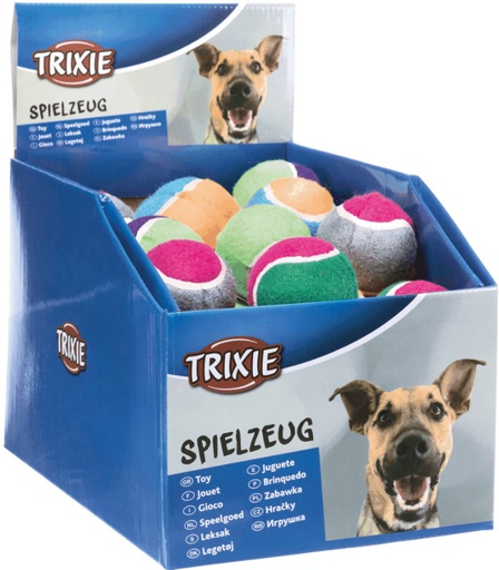 Hračka na aportovanie psa Trixie Tenisová loptička 6,4 cm 1 ks