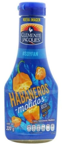 Habaneros molidos omáčka 220g Clemente
