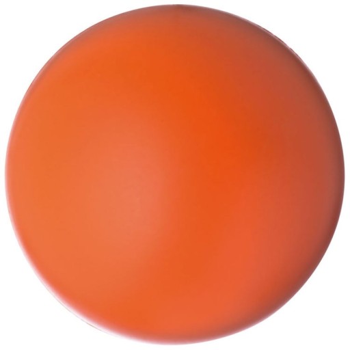 Oranžová penová antistresová loptička