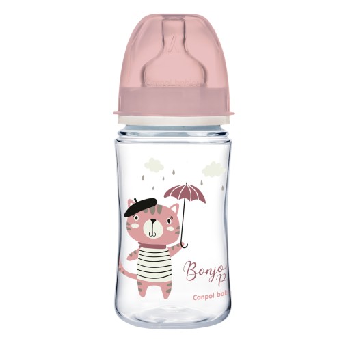Canpol široká antikoliková fľaša 240 ml BONJOUR