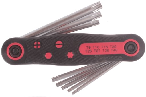 BICYCLE SPOCKET TORX kľúče