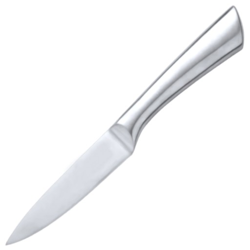 MALÝ KUCHYŇSKÝ NÔŽ OCEĽOVÝ UNIVERZÁLNY ERGONOMICKÝ REZNÝ Nôž 19cm