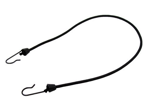 Pružná gumová šnúra na upevnenie batožiny 4 mm 25 cm