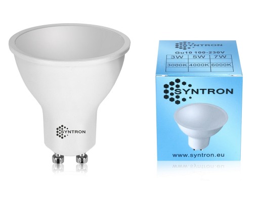 LED žiarovka GU10 7W studená biela 2835 SM