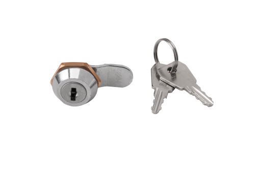CAM LOCK PRE POŠTOVNÚ SCHRÁNKU, KAZETU, INÝ KÓD, 9 mm