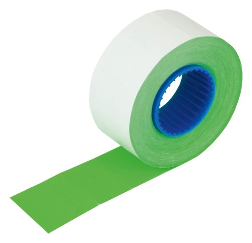 CENOVÉ ŠTÍTKY 22x12mm ROVNÉ ZELENÉ GRAND