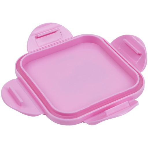 Obedovka pre deti, ružový raňajkový box 370 ml KITE
