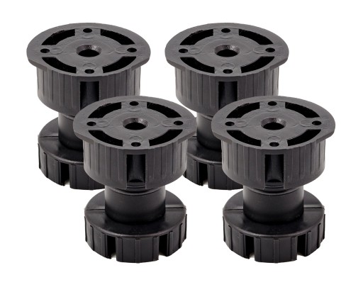 4 x KUCHYNSKÁ OBUV ČIERNA V 60 MM