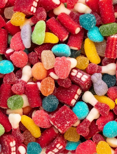 Vidal SOUR MINI MIX Kyslé želé 180g