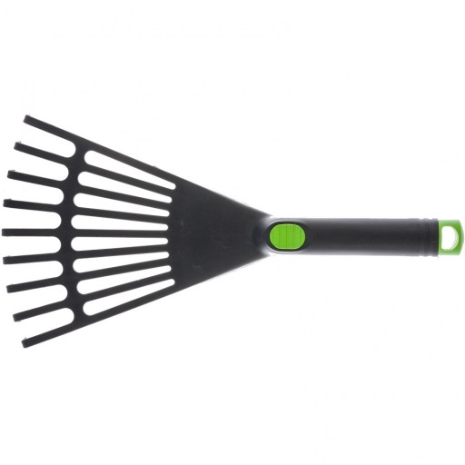 ZÁHRADNÝ VENTILÁTOR HRABĽA LÍSTKA, 9 ZUBOV, 34cm