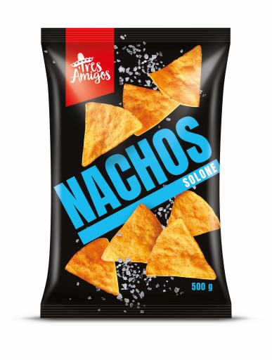 CHrumkavé SALTED NACHOS tortilla chipsy NACHOS SALT 500 G FANEX