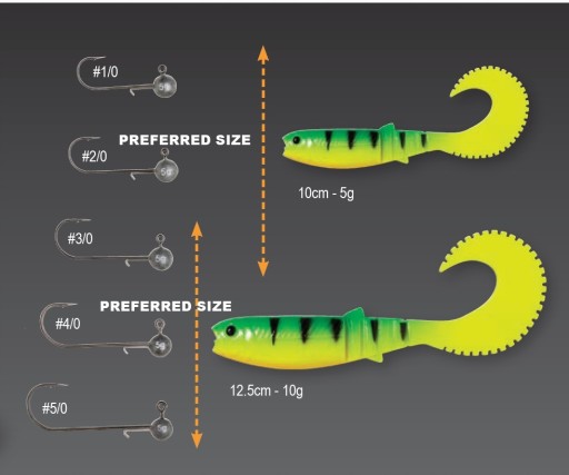 LURE SavageGear Cannibal Curl Tail 10cm-5g Firetiger