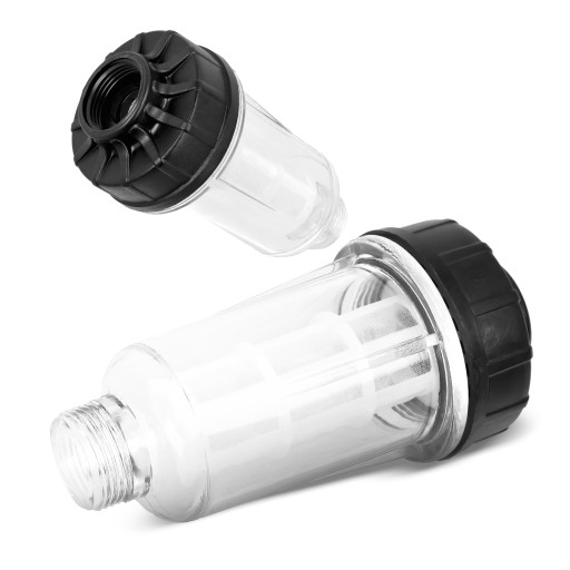 VODNÝ FILTER PRE VEĽKÉ TLAKOVÉ UMÝVAČKY KARCHER K3 K4 K7 + PRIPOJENIE 3/4 1/2
