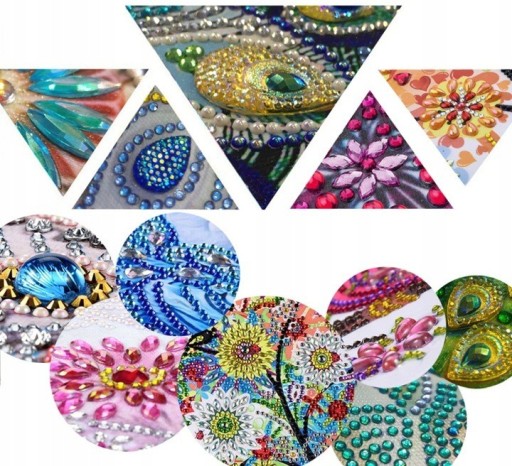 Veľká diamantová vyšívacia mozaika Diamond Set XXL 7D pre deti 30*30