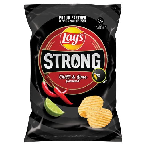 LAY'S CHIPS 120G SILNÉ CHILLI & LIME LAYS 1
