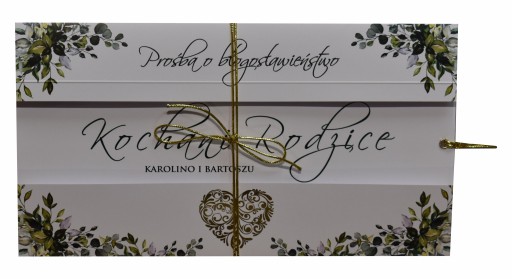 Žiadosť o svadobné požehnanie s PERSONALIZÁCIOU pre rodičov