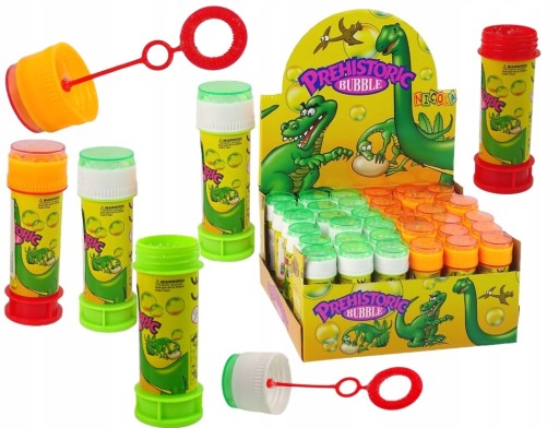 FAREBNÉ MYDLOVÉ BUBLINY 60ML sada tekutých mydlových bublín