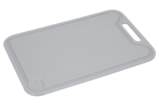 DOSKA NA KRAJENIE plast sivá 17x25,5 s rukoväťou kuchynská doska