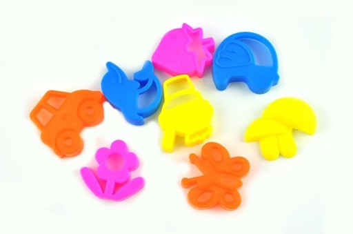 Kinetický piesok vo vedre 350g + 8 foriem
