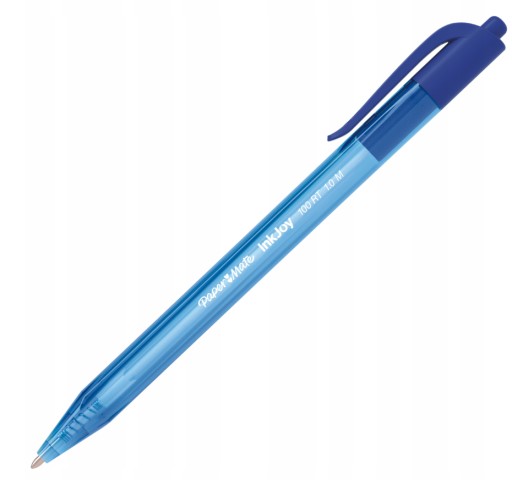 Výsuvné guľôčkové pero InkJoy 1.0, modré