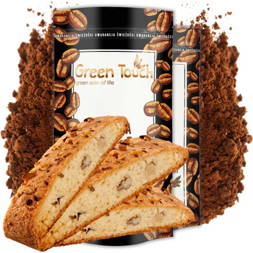 Čerstvo pomletá káva s príchuťou, FUNKČNÁ PIŠKÁTOVÁ TORTA