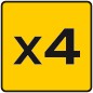 Kladivá na klince, 4ks TOPEX 03A440